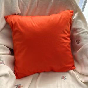 Pillowcase 100% Poly Dutch Velvet Halloween Orange <strong>letters</strong> Print Home Decor Sofa <strong>Cushion</strong> Cover - Product Image 4