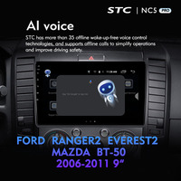 Avec DSP Voiture Android Radio Vertical voiture lecteur multimédia android Pour FORD RANGER 2EVEREST 2 MAZDA BT-5O 2006 2011