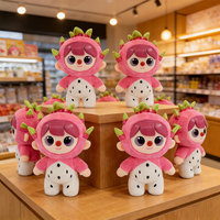 Peluche de collection personnalisée de créateur, personnage Dragon Fruit, poupée en vinyle, boîte mystère surprise