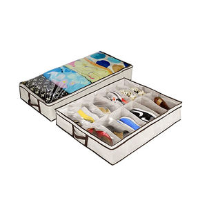 Caja Organizadora de Zapatos de Tela No Tejida para Debajo de la Cama, Ahorra Espacio - Product Image 2