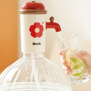 Rich Portable Water Dispenser <b>Pump</b> Manual Plastic Household Use - Product Image 3