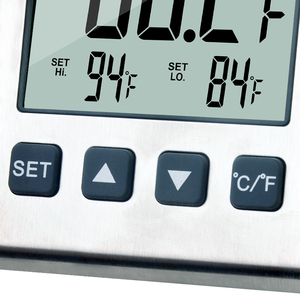 Termómetro Doméstico para Interiores y Exteriores con Alarma de Temperatura Alta y Baja - Product Image 3