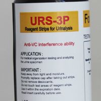 Bandes de test urinaires personnalisées, bandelettes urinaires pour le test de protéines, de densité spécifique et de créatinine URS-3P