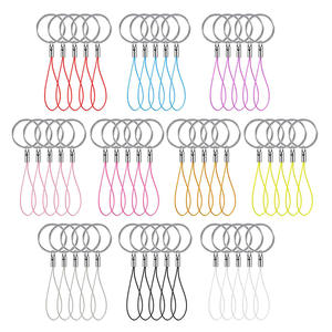 Bán buôn chia móc khóa Nylon điện thoại di động Dây buộc dây thừng quyến rũ USB ổ đĩa flash MP3 và MP4 công cụ tìm chìa khóa và Phù Hiệu ID - Product Image 1