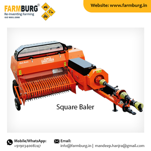 Shaktiman Baler vuông cho các ngành công nghiệp nông nghiệp và nông nghiệp có sẵn trong điều kiện mới và được sử dụng - Product Image 5