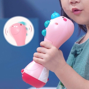 Micrófono de Juguete de Dinosaurio para Niños, Karaoke para Bebés, Máquina de Sonido Integrada para Cantar KTV, Juguete Musical Educativo Unisex - Product Image 6