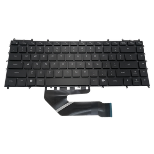 คีย์บอร์ดแล็ปท็อปแบ็คไลท์ภาษาอังกฤษ US สำหรับ <span class=keywords><strong>Dell</strong></span> Alienware X15 R1 R2 X15 05vhrx X17คีย์บอร์ด0051KH R1สีดำใหม่ - Product Image 1