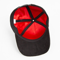 Gorra de Béisbol Personalizada con Forro Interior, Visera Curva Negra, Logotipo Bordado, Cierre Ajustable, para Equipos Deportivos