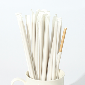 Pajitas de Papel Kraft Natural Marrón Ecológicas y Saludables Más Vendidas, Sin Sabor, Sin Colorantes, Vasos Boba para Bebidas Frías - Product Image 4