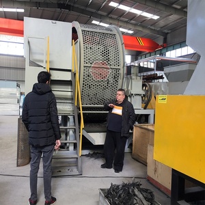 Nhiệm vụ nặng nề tự động lốp cao su Crumb dây chuyền sản xuất sử dụng công nghiệp lốp tái chế lốp Máy cắt - Product Image 5