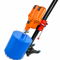Machine de forage au diamant à double moteur TR-600 pour le perçage de béton humide de grand diamètre (600 mm), haute puissance 9860 W