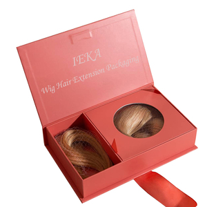 Cajas de Empaque para Extensiones de Cabello con Logotipo Personalizado, Cajas Magnéticas de Lujo para Empacar Cabello, Cajas para Extensiones de Cabello y Pelucas - Product Image 2