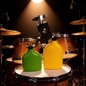 Cloche à vache professionnelle en gros pour batterie, instrument de <span class=keywords><strong>percussion</strong></span> pour Latin Jazz Rock, avec pince de fixation - Product Image 4