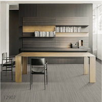 Carreaux de sol intérieurs modernes en porcelaine mate effet bois 600x1200 antidérapants, imperméables et durables, fournis directement par l'usine de Foshan