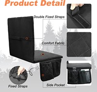 Coussin de siège chauffant USB Coussin chauffant électrique Sièges de stade chauffants portables pour usage extérieur de voiture de bureau
