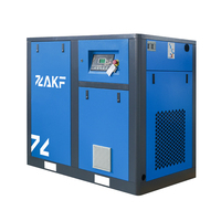 Compresseurs à vis à vitesse fixe certifiés CE ZAKF, gamme complète, 5,5-420HP, 3,7-315KW, 37kw, 50hp, fréquence variable