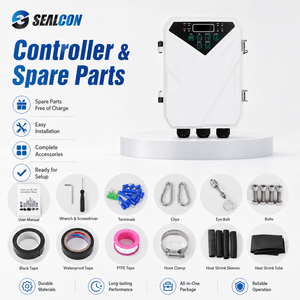 ระบบปั๊มน้ำบาดาลพลังงานแสงอาทิตย์ SEALCON 3XPC3.5-80-48-600 DC 48V ใช้งานได้ยาวนาน ขนาด 3 นิ้ว ปั๊มน้ำแบบจุ่มใต้น้ำไหลแรง สำหรับฟาร์มขนาดใหญ่ - Product Image 4