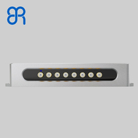 Lector RFID Fijo de Largo Alcance de 8 Puertos, con Impinj E710 Integrado, Lector UHF de Tamaño Pequeño para Sistema de Gestión de Inventario RFID