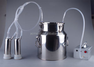 AM-MC5 5L工場価格シングルポータブル電池式乳製品農機具ヤギ牛搾乳機 - Product Image 5