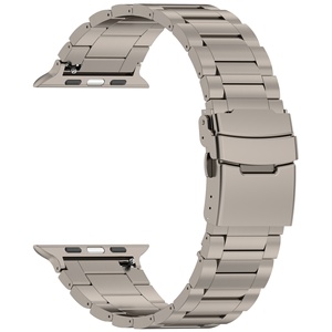 Correa de Reloj Inteligente Compatible con Aleación de Titanio de 22 mm para S9 Ultra IWatch para Garmin con Hebilla de Botón a Presión - Product Image 6