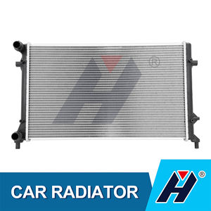 Nuevo Radiador de Aluminio para Automóvil HEYUAN OEM 1K0121251P/1K0121251Q/1K0121251BR para AUDI A3/S3 1.6 FSI <span class=keywords><strong>03</strong></span>- <span class=keywords><strong>MT</strong></span> con Garantía de 12 Meses - Product Image 2
