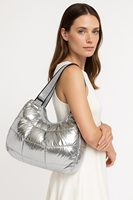 DDHBA personnalisé à la mode léger en nylon femmes sac à main bouffant décontracté sac à bandoulière gonflé à la mode sac fourre-tout gonflé