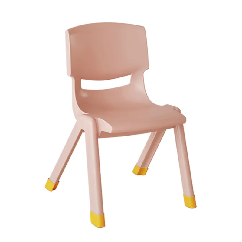 Chaise d'étude empilable pour étudiants, usine OEM, meubles de maison simples en plastique pp de bonne qualité, chaise pour enfants en plastique