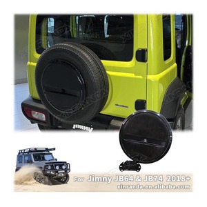Pour <span class=keywords><strong>Suzuki</strong></span> <span class=keywords><strong>Jimny</strong></span> pièces JB64 accessoires garniture de couverture de pneu de secours arrière JB64W JB74 <span class=keywords><strong>2022</strong></span> 2023 2021 2023 2024 couverture d'habillage de roue de secours - Product Image 1