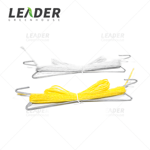 Supporto per Coltivazione a Risparmio <span class=keywords><strong>di</strong></span> Manodopera, Gancio a M Zincato con Spago per Semina <span class=keywords><strong>di</strong></span> <span class=keywords><strong>Pomodori</strong></span>, per Serre Agricole Multi-Campata - Product Image 4