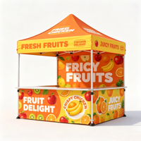 Carpa Publicitaria Exterior Plegable Personalizada, Toldo para Eventos y Puestos de Mercado en Oferta