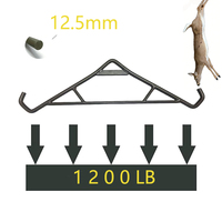 LIETU Élingue de chasse robuste en acier, modèle LT-E004, capacité 1200 lbs, pour levage de cerfs