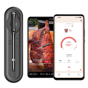 Thông minh Bluetooth không dây thịt Nhiệt kế cho kỹ thuật số từ xa không dây thực phẩm nhà bếp lò nướng Nhiệt kế thăm dò - Product Image 1