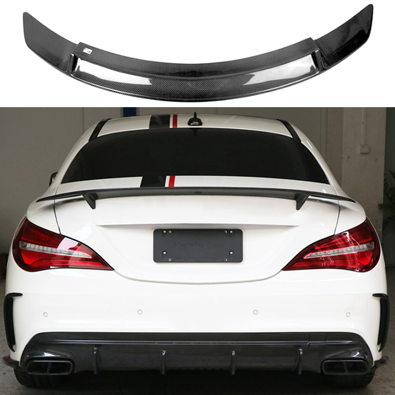 Car Rear Wing Lip Trunk Spoiler C118 For Mercedes Benz CLA Class W118 2019-2020 CLA250 CLA200 - View #7