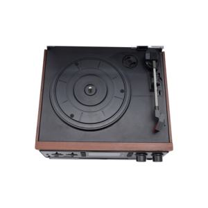 <span class=keywords><strong>Lecteur</strong></span> de disques vinyles rétro à <span class=keywords><strong>prix</strong></span> de gros, phonographe BT AM FM radio cassette CD USB SD tourne-disque avec haut-parleurs - Product Image 2