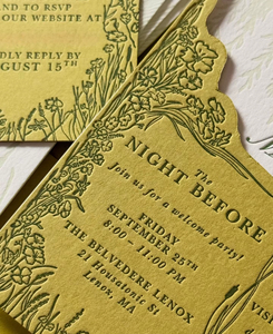 Elegant Ivory Acrylic Wedding Invitation <b>Cards</b> Laser Cut Personalized NEW ARRIVAL Rectangle 4x2x3in for Indoor Use - Product Image 3