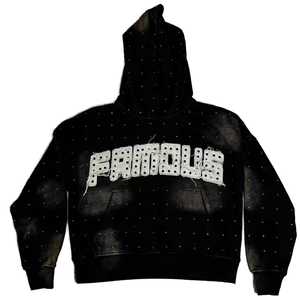 Sweat-shirt à capuche oversize pour homme en coton lourd 100% personnalisé, 350 GSM, en molleton, style streetwear, sweat-shirt uni - Product Image 1