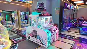 Machine d'arcade à griffes à monnayeur pour 4 joueurs, thème <span class=keywords><strong>Cosmos</strong></span>, avec support anglais et système de rédemption de prix - Product Image 5