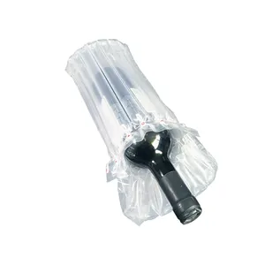 Inflatable Air Column Film Rolls for Wine Bottle Bubble Cushion Wrap Packaging Protective Bags