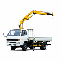 Camiones Grúa Pequeños SQ1ZK2Q, Grúa Hidráulica de 1 t Montada en Camioneta, Mini Grúa de 1.5 t, 1000 kg en Venta