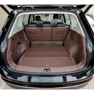 Professional Production Anti-Skid Style Car Mat 5D 7 Seat With Trunk Mat