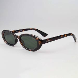 2025 Logotipo personalizado UV400 Gafas de Sol para mujer Lentes de vidrio de PC de alta calidad Marco naranja vintage Nuevo Naranja Negro Colores Marrón ovalado - Product Image 4
