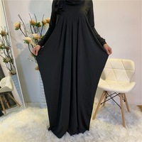 Konfor siluet Abaya elbise özelleştirilmiş renkler seçenekleri uzun kollu gevşek kapak yan cep erişim parkı ziyaretleri ithalat programı