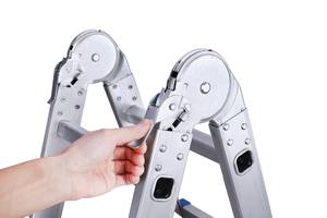 2025ใหม่บันไดพับได้16ขั้นบานพับขนาดใหญ่อเนกประสงค์สำหรับบ้านจากโรงงานคลังสินค้าใช้ทันสมัยสำหรับพาร์ทเมนต์หลาย<span class=keywords><strong>ฉาก</strong></span> - Product Image 3