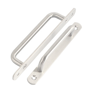 Poignée de porte en acier inoxydable 160 mm, poignée minimaliste pour armoire, tiroir, poignée de meuble durable - Product Image 2