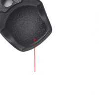 Bras à double douille en métal de 15cm pour RAM B Taille 1 "/25mm Bras d'extension à montage sphérique pour vélo, moto, camion, véhicule