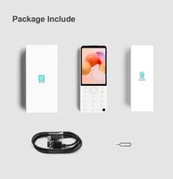 Pour Duoqin Qin F22 Pro 4G Android 12 Smartphone à clavier Écran tactile 3,54 pouces 4 Go 64 Go Appareil photo 8 MP Double SIM Téléphone professionnel