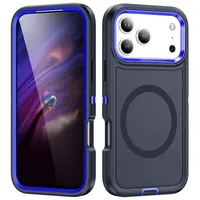 Robuuste schokbestendige magnetische telefoonhoes voor iPhone 17 Pro Max Air 16 15 14 Plus 13 draadloos opladen beschermhoes