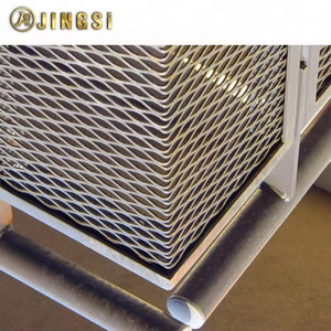 Trang trí nội thất Bảng điều khiển mở rộng kim loại nhôm lưới lỗ mạ kẽm mở rộng lưới kim loại mở rộng fenc kim loại nhôm mặt tiền - Product Image 3