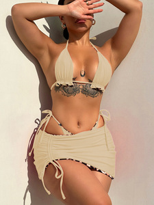 Maillot <span class=keywords><strong>de</strong></span> bain sportif d'<span class=keywords><strong>été</strong></span> à logo personnalisé, bikini 2 pièces réversible à imprimé léopard, vêtements <span class=keywords><strong>de</strong></span> plage pour le bain, motif <span class=keywords><strong>de</strong></span> fruits <span class=keywords><strong>de</strong></span> <span class=keywords><strong>saison</strong></span> - Product Image 3