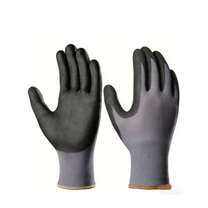 Guanti in Nitrile con Rivestimento in Poliestere, Guanti da Lavoro per Giardinaggio, Edilizia e Industria - Product Image 2